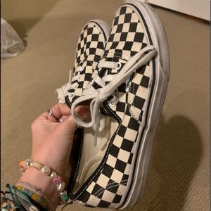 Women or Men checkered vans
